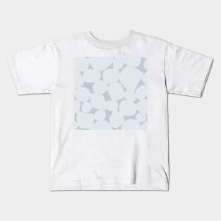 Abstract minimalism shapes blue plein air Kids T-Shirt